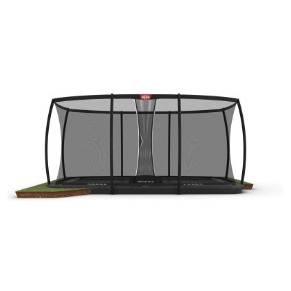 32.41.95.31 8715839077575 BERG Ultim Elite FlatGround 500 Grey + Safety Net DLX XL PI1