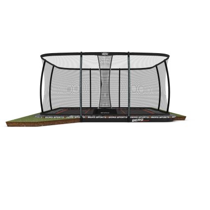 32.51.96.30 8715839090796 BERG SPORTS Ultim Pro Bouncer FlatGround 5x5 + Safety Net XL PI1