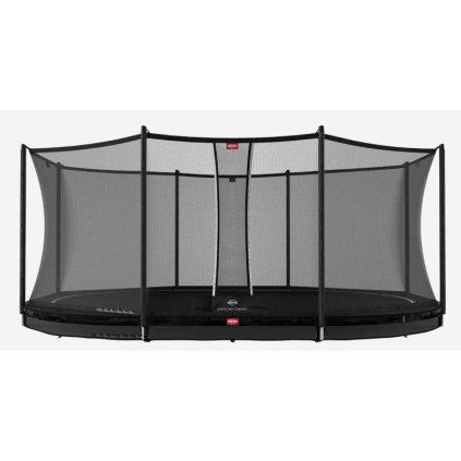 BERG Grand Favorit InGround 520 Black + Safety Net Comfort