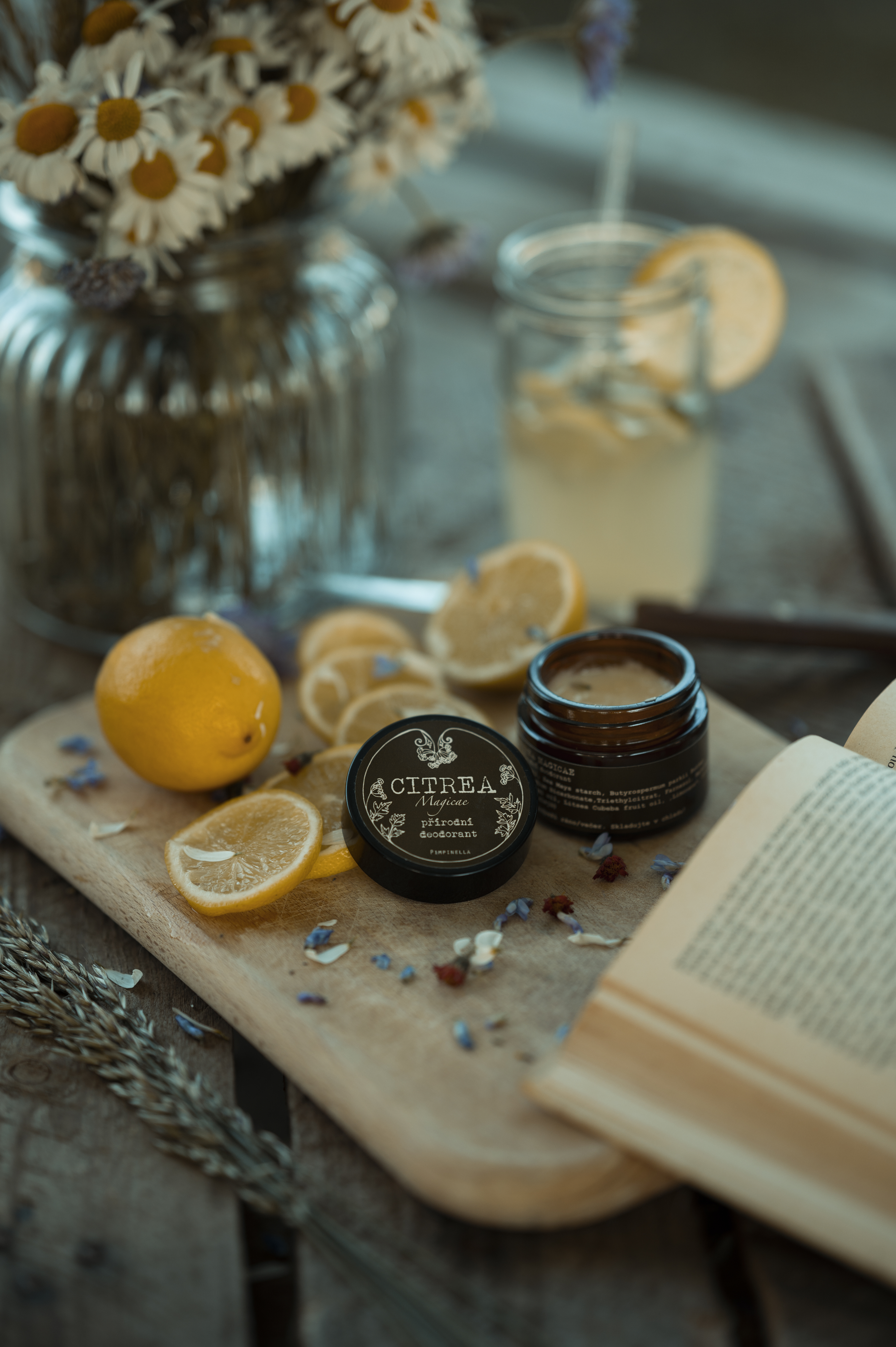 Přírodní deodorant bez hliníku s citronem a kajeputem