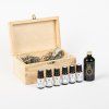Dárková dřevěna krabice s DIY sadou aromaterapie