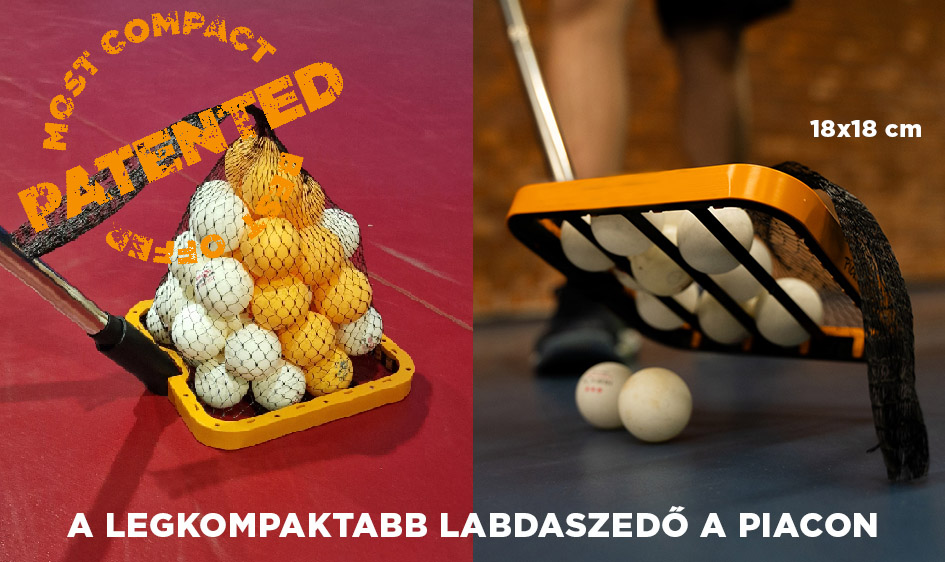 Legkompaktabb labdaszedő a piacon Pick NGo