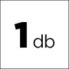 1 db