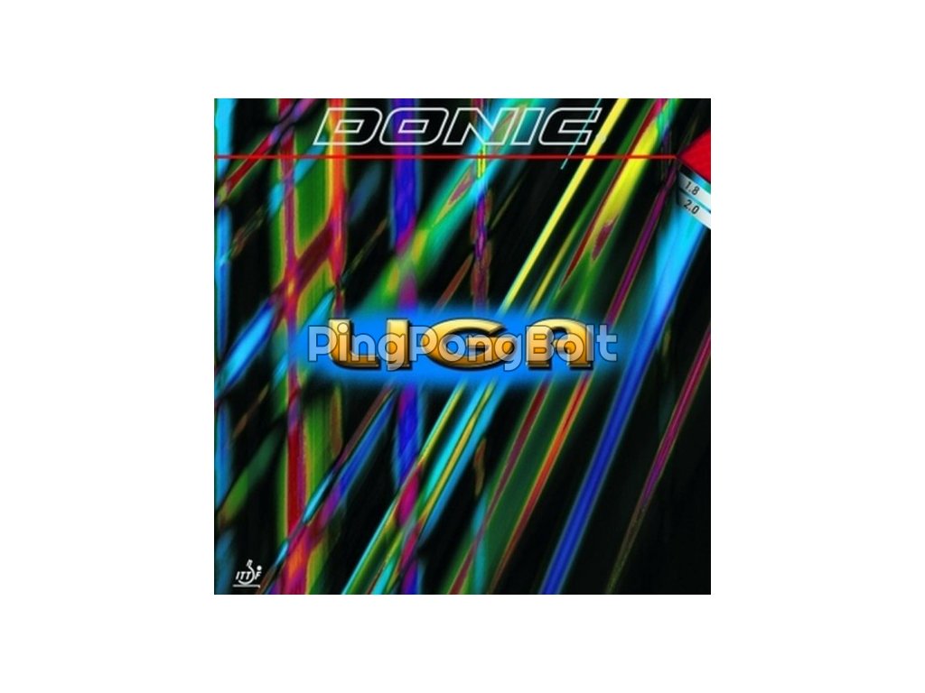 Borítás Donic Liga (Borítás szín fekete / BLACK, Szivacs vastagság 2,0 mm)