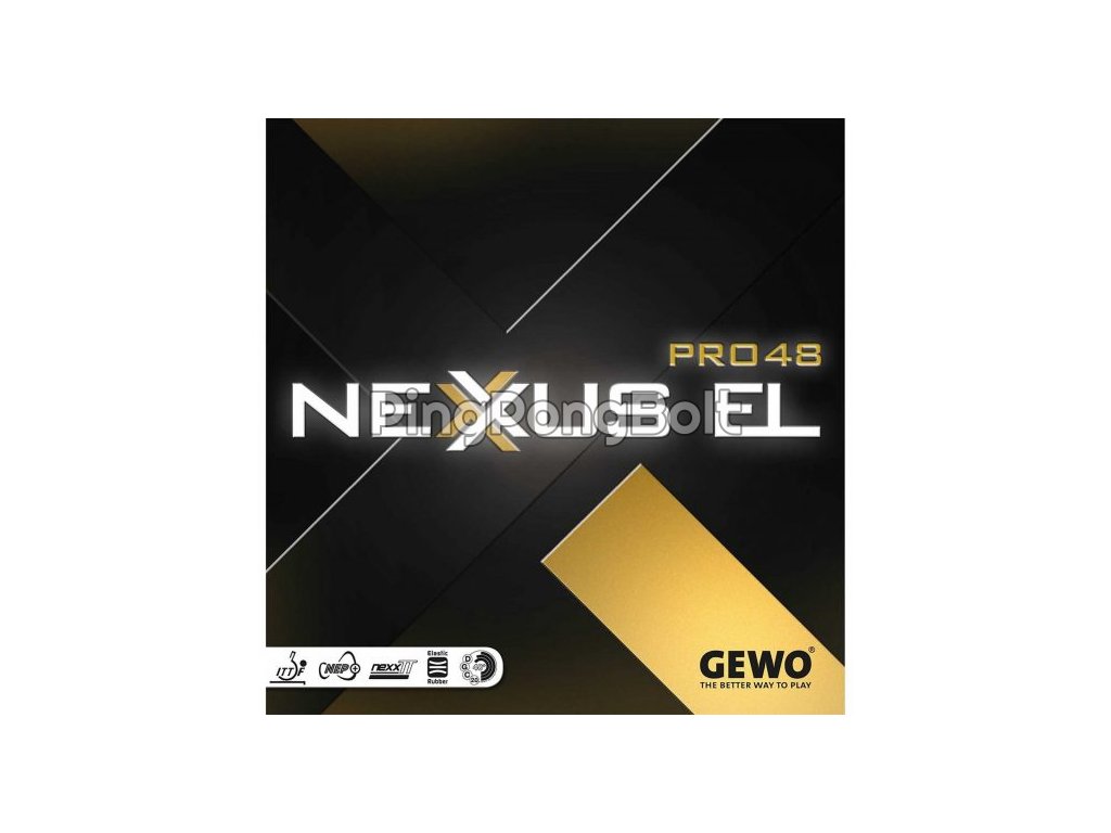 Borítás Gewo NEXXUS EL PRO 48 (Borítás szín fekete / BLACK, Szivacs vastagság max)