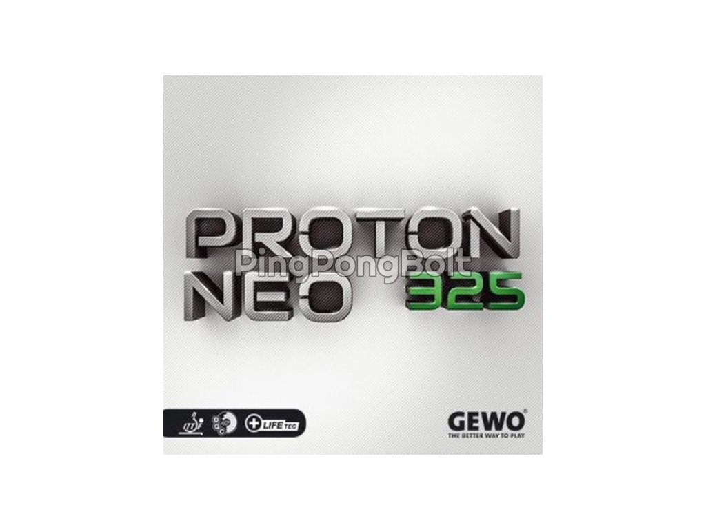 Borítás Gewo Proton NEO 325 (Borítás szín fekete / BLACK, Szivacs vastagság max)