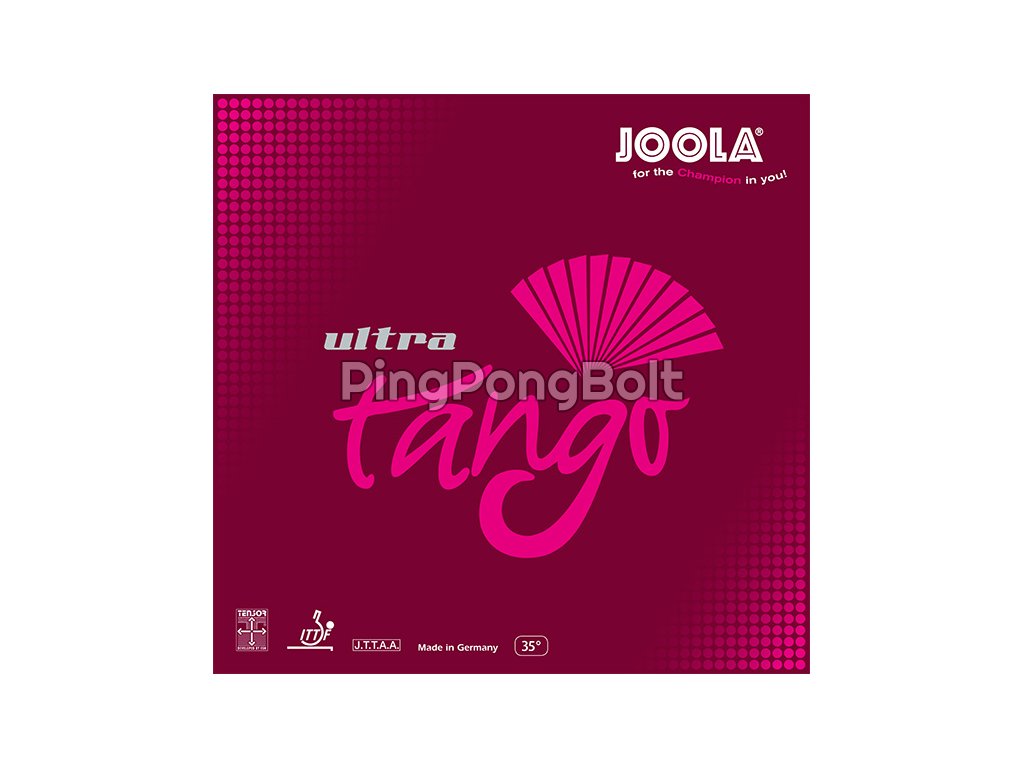Borítás Joola Ultra Tango (Borítás szín fekete / BLACK, Szivacs vastagság max)
