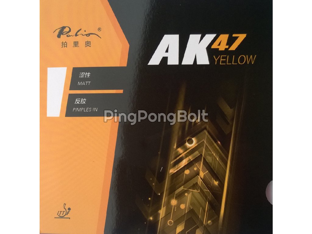 Borítás Palio AK47 Yellow (Borítás szín fekete / BLACK, Szivacs vastagság 2,2 mm)