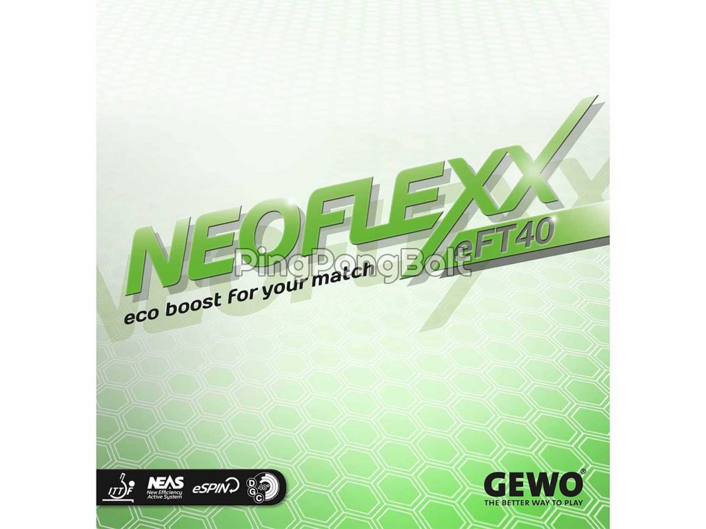 Borítás Gewo Neoflexx eFT 40 (Borítás szín fekete / BLACK, Szivacs vastagság 2,1 mm)
