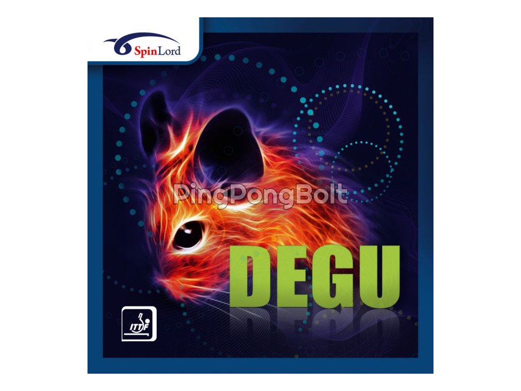 Borítás SpinLord Degu (Borítás szín fekete / BLACK, Szivacs vastagság OX/0 mm)