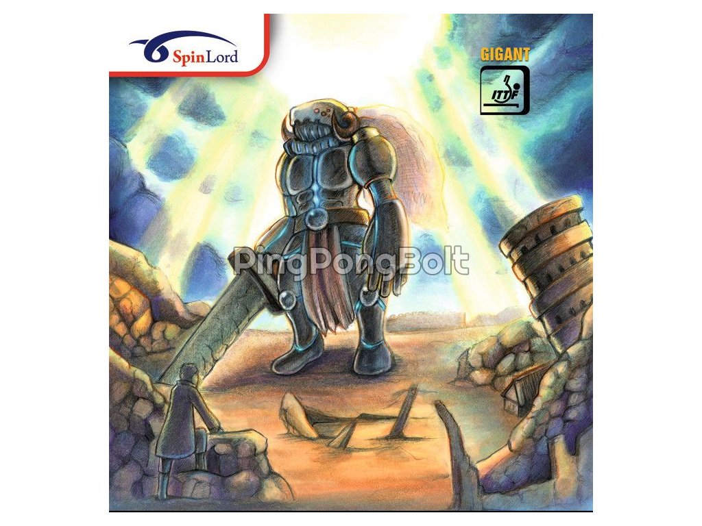 Borítás SpinLord Gigant (Borítás szín fekete / BLACK, Szivacs vastagság 1,2 mm)