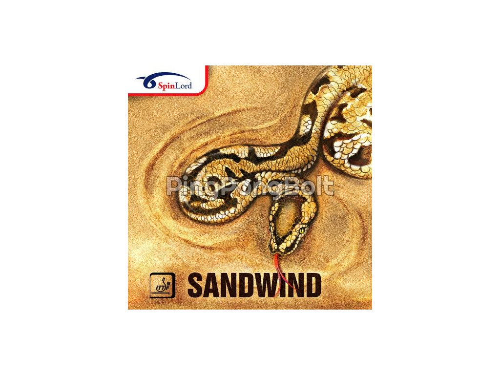 Borítás SpinLord Sandwind (Borítás szín fekete / BLACK, Szivacs vastagság 2,0 mm)