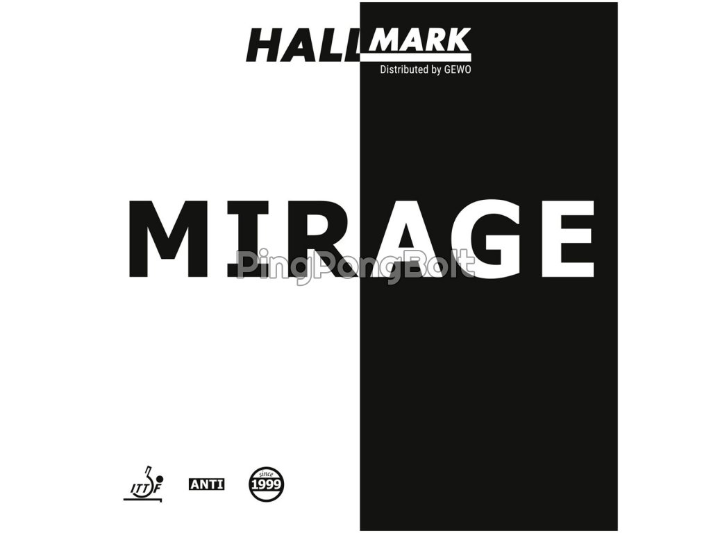 Borítás Hallmark MIRAGE (Borítás szín fekete / BLACK, Szivacs vastagság 2,0 mm)