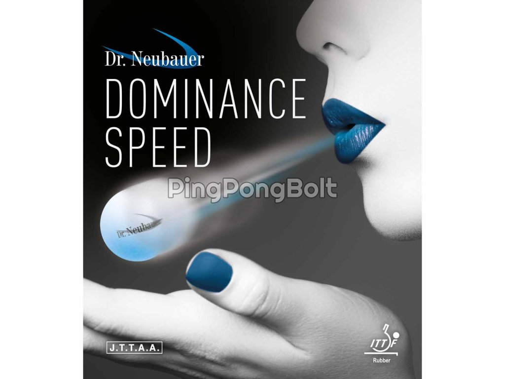 Borítás Dr. Neubauer DOMINANCE SPEED (Borítás szín fekete / BLACK, Szivacs vastagság 2,1 mm)