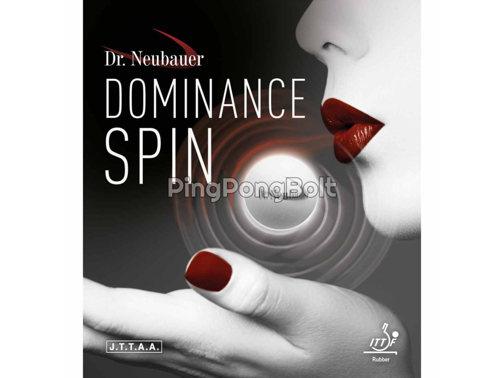 Borítás Dr. Neubauer DOMINANCE SPIN (Borítás szín fekete / BLACK, Szivacs vastagság 2,1 mm)