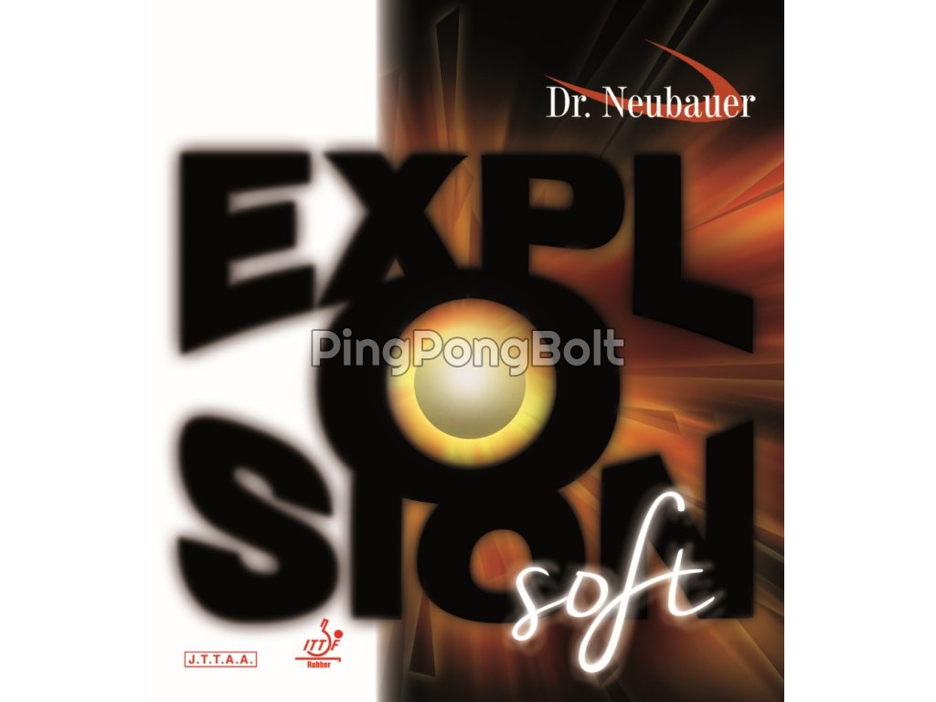 Borítás Dr. Neubauer Explosion SOFT (Borítás szín piros / RED, Szivacs vastagság 2,2 mm)