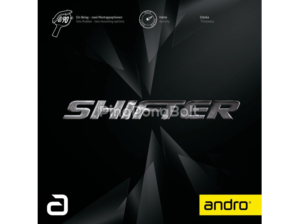 Borítás Andro Shifter (Borítás szín piros / RED, Szivacs vastagság 2,1 mm)
