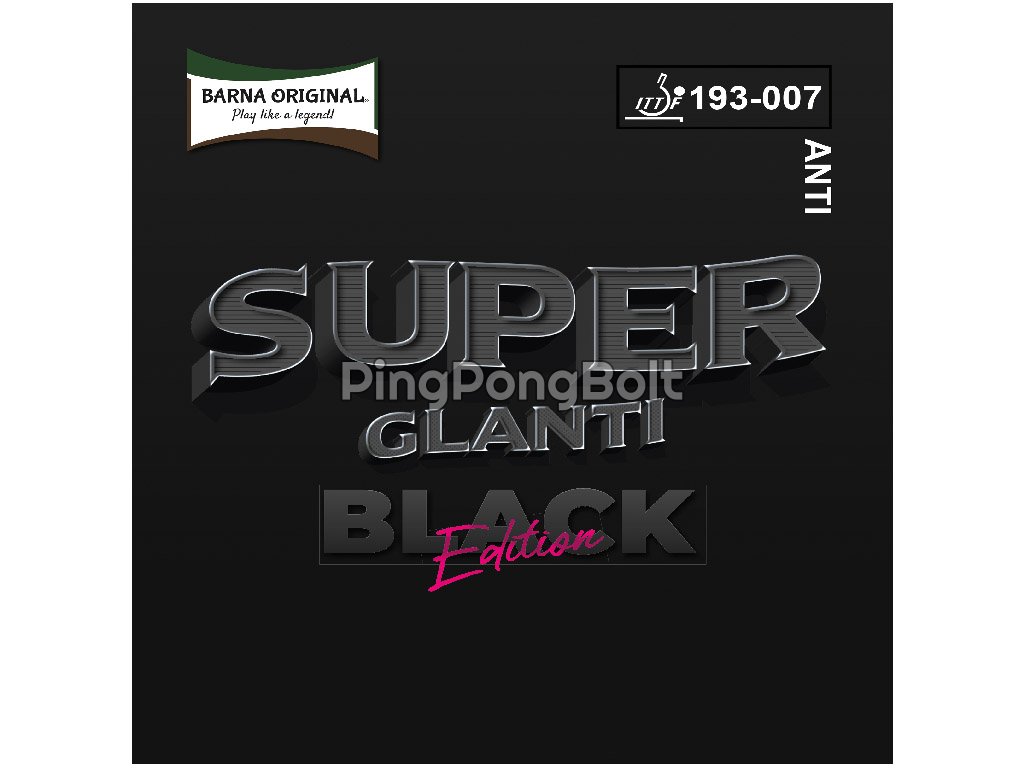 Borítás BARNA Original - Super Glanti Black Edition (Borítás szín fekete / BLACK, Szivacs vastagság 0,7 mm)