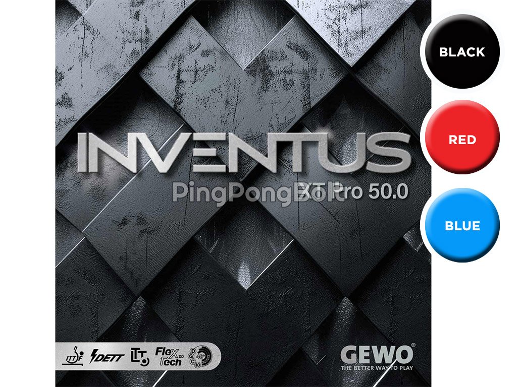 Borítás Gewo Inventus XT PRO 50 (Borítás szín kék / BLUE, Szivacs vastagság 2,3 mm)