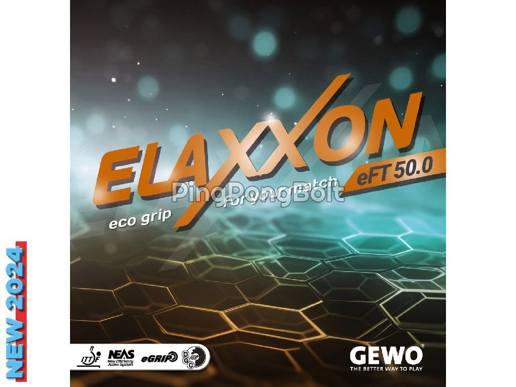Borítás Gewo Elaxxon eFT 50.0 (Borítás szín piros / RED, Szivacs vastagság 2,3 mm)