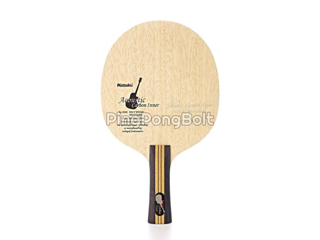 Nittaku Acoustic Carbon Inner(Handle type Straith / ST)