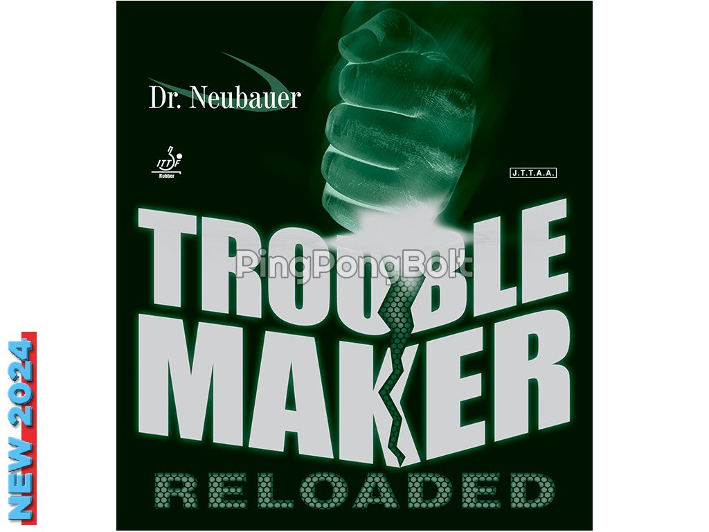 Borítás Dr.Neubauer TROUBLE MAKER Reloaded (Borítás szín piros / RED, Szivacs vastagság 1,3 mm)