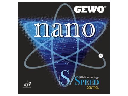 Borítás Gewo Nano S speed Control (Borítás szín fekete / BLACK, Szivacs vastagság 2,0 mm)