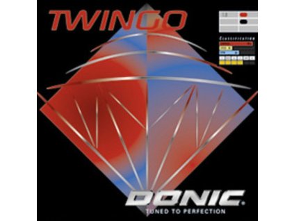 Borítás Donic Twingo (Borítás szín fekete / BLACK, Szivacs vastagság 1,8 mm)