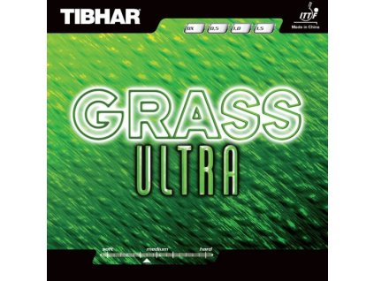 Borítás Tibhar Grass Ultra (Borítás szín fekete / BLACK, Szivacs vastagság 1,5 mm)