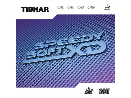 Borítás Tibhar Speedy Soft XD (Borítás szín fekete / BLACK, Szivacs vastagság max)