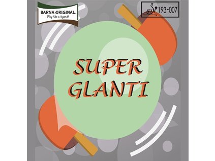 Borítás Barna Original SUPER GLANTI (Borítás szín fekete / BLACK, Szivacs vastagság 1,6 mm)
