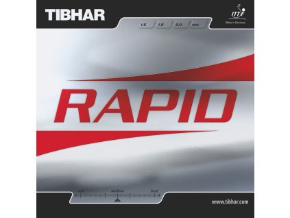 Borítás Tibhar Rapid (Borítás szín fekete / BLACK, Szivacs vastagság max)