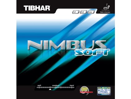Borítás Tibhar Nimbus Soft (Borítás szín fekete / BLACK, Szivacs vastagság max)