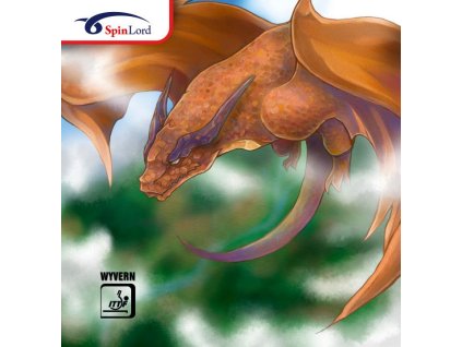 Borítás SpinLord Wyvern (Borítás szín fekete / BLACK, Szivacs vastagság 2,0 mm)