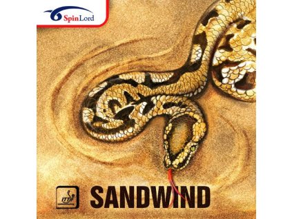 Borítás SpinLord Sandwind (Borítás szín fekete / BLACK, Szivacs vastagság 2,0 mm)