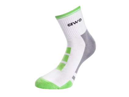 Zokni GEWO Step Flex II white/green (Zokni mérete 45 - 47)
