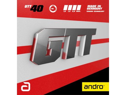 Borítás Andro GTT40 (Borítás szín piros / RED, Szivacs vastagság max)