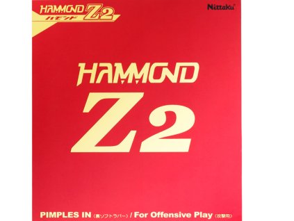Borítás Nittaku Hammond Z2 (Borítás szín piros / RED, Szivacs vastagság max)