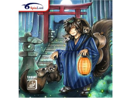 Borítás SpinLord Tanuki (Borítás szín piros / RED, Szivacs vastagság 2,1 mm)
