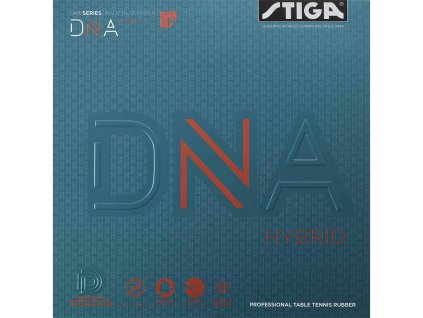 Borítás STIGA DNA Hybrid XH (Borítás szín fekete / BLACK, Szivacs vastagság 2,2 mm)