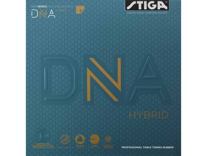 Borítás STIGA DNA Hybrid H (Borítás szín piros / RED, Szivacs vastagság 2,2 mm)