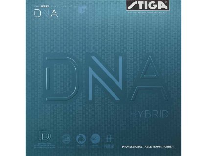 Borítás STIGA DNA Hybrid M (Borítás szín piros / RED, Szivacs vastagság 2,2 mm)