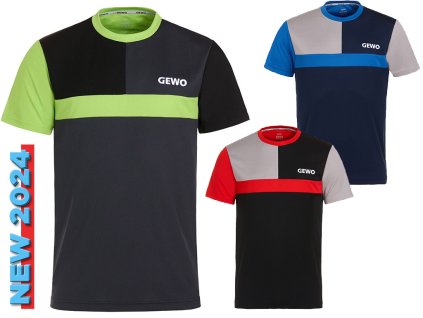 Trikó GEWO Ravenna (Textil méret 4XL, Válasszon színt fekete / piros)