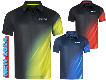 Trikó Donic Flame (Textil méret 5XL, Válasszon színt fekete / sárga)