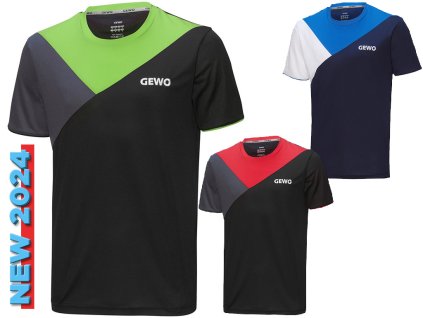 Trikó GEWO Toledo - gallér nélkül (Textil méret 4XL, Válasszon színt fekete / lime)