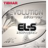 Borítás Tibhar Evolution EL-S (Borítás szín fekete / BLACK, Szivacs vastagság 2,1 - 2,2 mm)