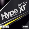 Borítás Gewo Hype XT PRO 50.0 (Borítás szín piros / RED, Szivacs vastagság 1,9 mm)