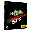 Borítás Andro Hexer Powergrip SFX (Borítás szín piros / RED, Szivacs vastagság 2,1 mm)
