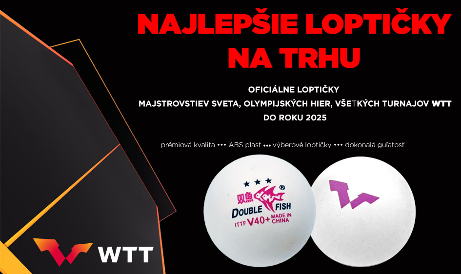 Najlepší míčky na trhu - Double Fish