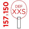 DEF xxS = 157x150 mm